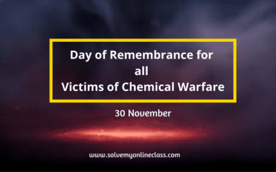 Day of Remembrance for all Victims of Chemical Warfare