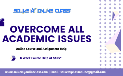 Overcome All Academic Issues: Using Online Course & Assignment Help