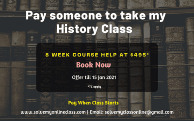 Take my online History class for me 