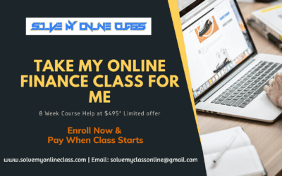 Take my Online Finance Class for Me
