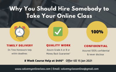 Why You Should Hire Somebody to Take Your Online Class