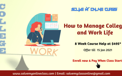 How to Manage College and Work Life