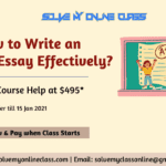 How to Write an English Essay Effectively?