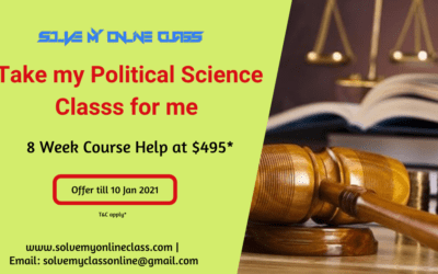 Take my online Political Science class for me