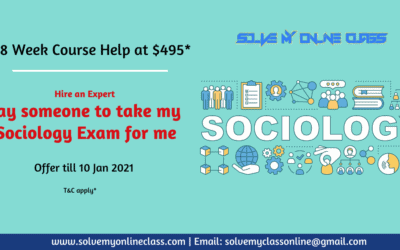 Take my online sociology class for me   
