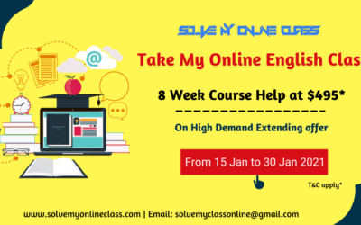 Take my online English class for me   