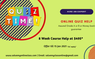 Take My Online Quiz for me