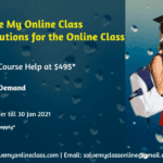 Solve My Online Class : One step solutions for the online class