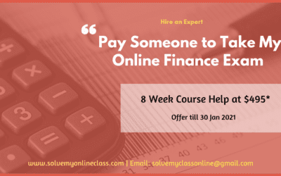 Pay Someone to take my Finance Exam for me