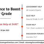 Last chance to Boost your Grade : Solve My Online Class