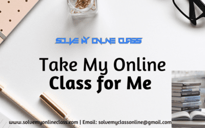 Take My Online Class for me
