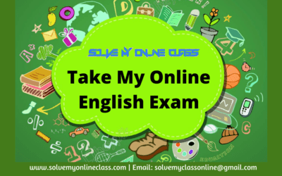 Take my Online English Exam for Me      