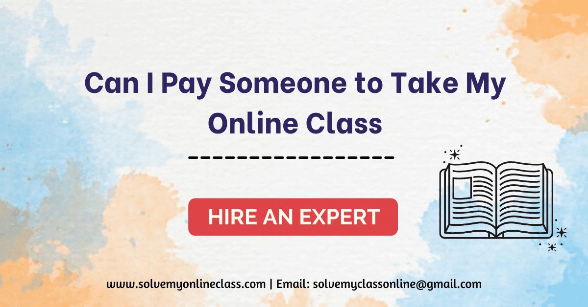 Solve My online Class