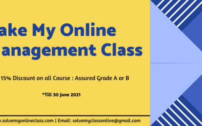 Take my online management class for me       