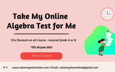 Take My Online Algebra Test for Me