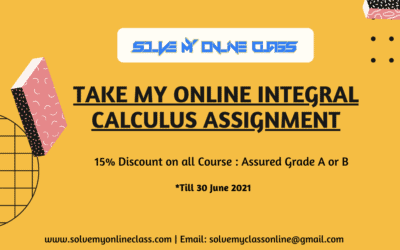 Take My Online Integral Calculus Assignment