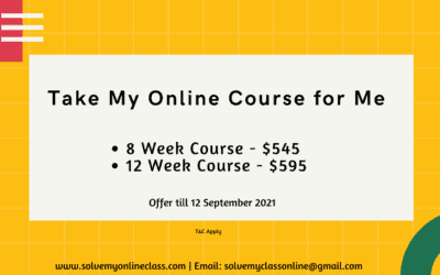 I need Someone to do My Online Class        