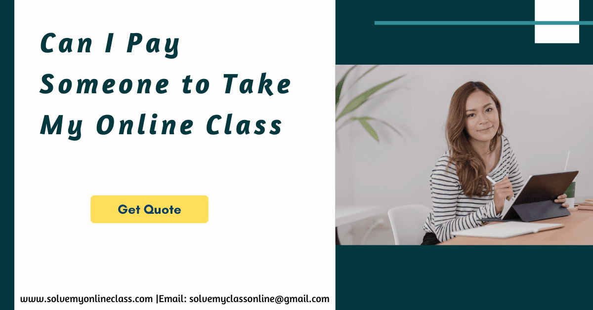 solve My online Class