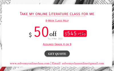 Take my Online Literature Class for me                    