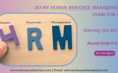 Do my Online Human Resource Management Class for Me                 