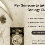 Pay Someone to take my Online Geology Class    