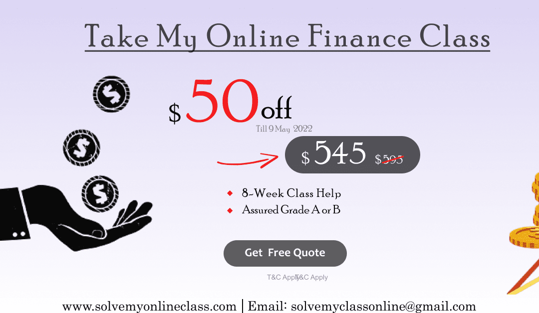 Take My Online Finance Class                         