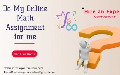 Do my Online Math Assignment for Me                                 