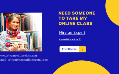 Need Someone to take my Online Class             