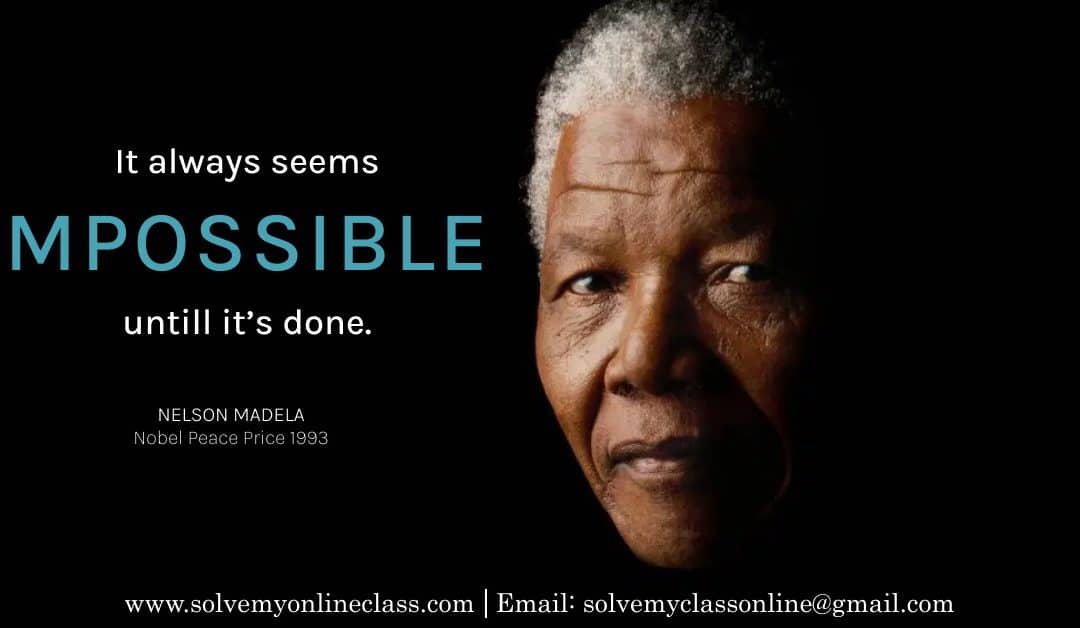 Nelson Mandela International Day         