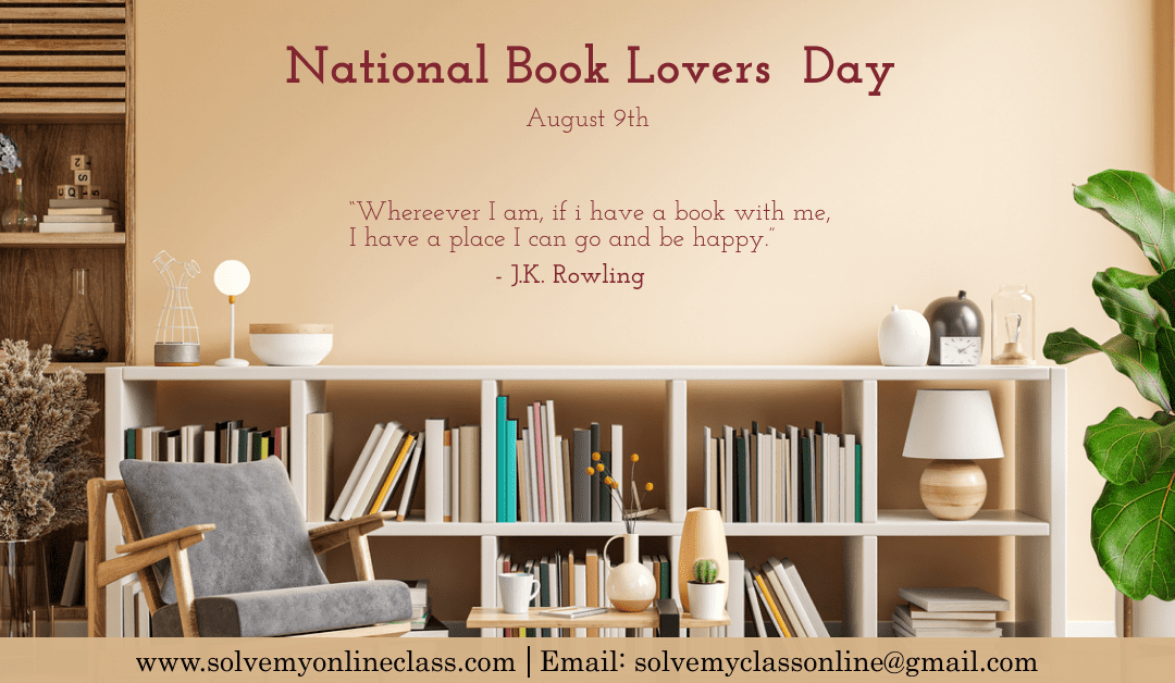 National Book Lover Day       