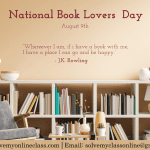 National Book Lover Day       