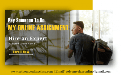 Pay to take My Online Class for Me                                    