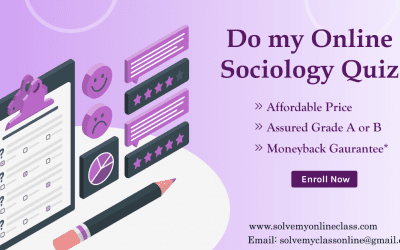Do my Online Sociology Quiz?    