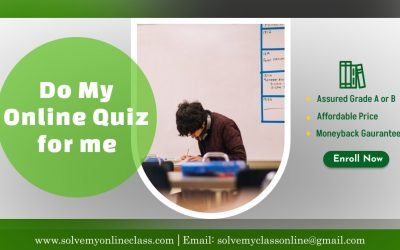 Do my Online Quiz for Me                        