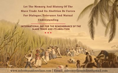 International Day for the Remembrance of the Slave Trade and its Abolition    