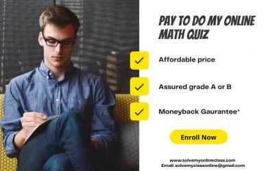 Pay to do My Online Math Quiz           