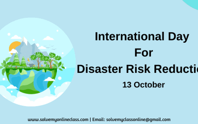 International Day For Disaster Reduction