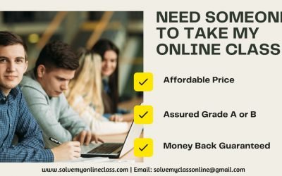 Need Someone To Take My Online Class