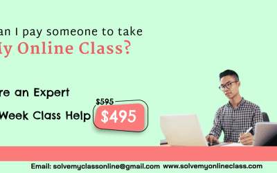 Can I Pay Someone To Take My Online Class