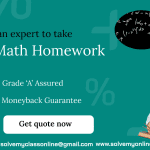 Hire an expert to take my online Math Homework       