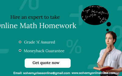 Hire an expert to take my online Math Homework       