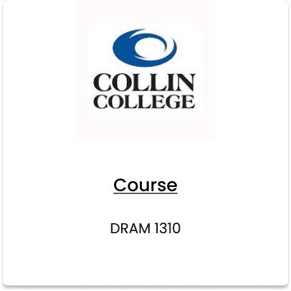 Collin College, DRAM 1310
