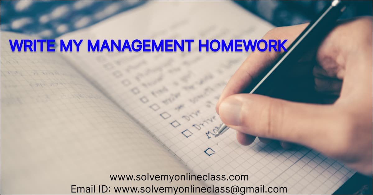 Management-homework