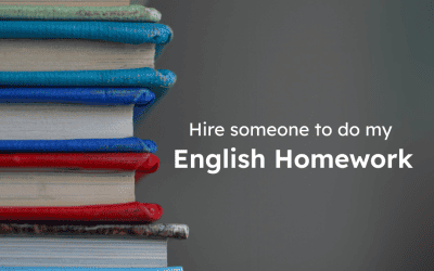 Hire someone to do my English homework￼