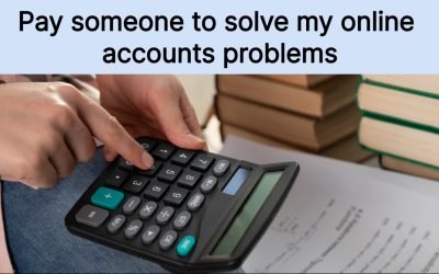 Pay someone to solve my online accounting problems