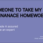 Pay someone to take my online Finance Homework