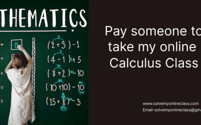 Pay someone to take my online Calculus Class