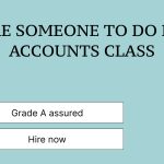 Pay someone to take my online Accounts Class