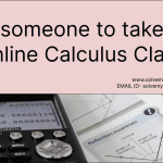 Pay someone to take my Online Calculus Class