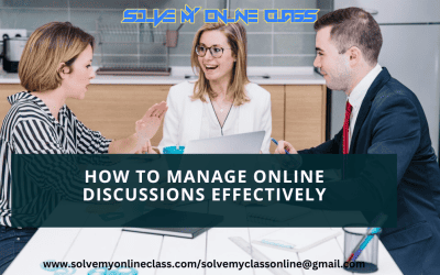 How To Manage Online Discussions Effectively